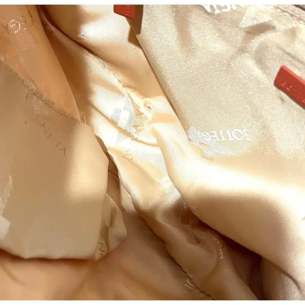 Bottega Veneta Mini Leopard Red Beige Hobo Shoulder Bag - Picture 9 of 11